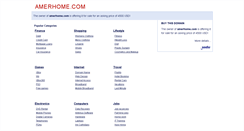 Desktop Screenshot of amerhome.com